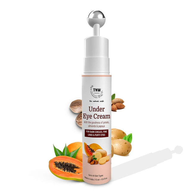 TNW-THE NATURAL WASH Under Eye Cream Roll On - 15ml