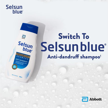 Selsun Blue Regular Care Shampoo for Men and Women -200 ml
