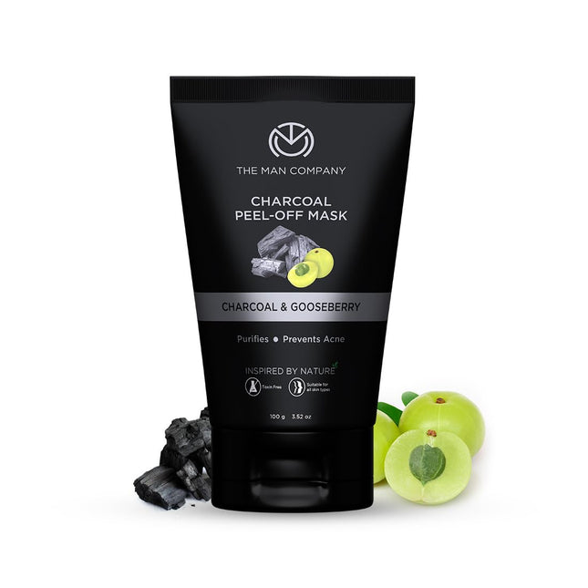 The Man Company Activated Charcoal Peel Off Face Mask-100gm