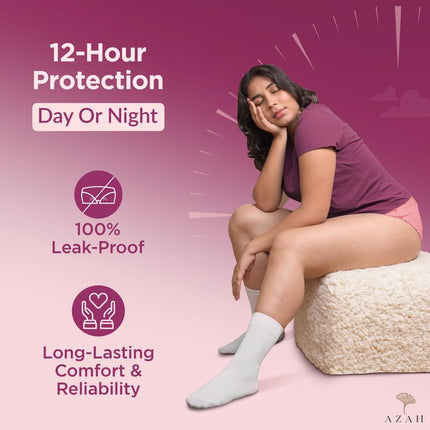 Azah Disposable Period Panty for Girls Pack of 10