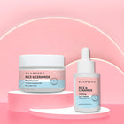 Glamveda Korean Rice & Ceramide Skin Care Face Serum & Moisturizer Combo