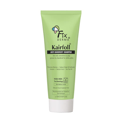 Fixderma Kairfoll Anti Dandruff Shampoo-15 ml
