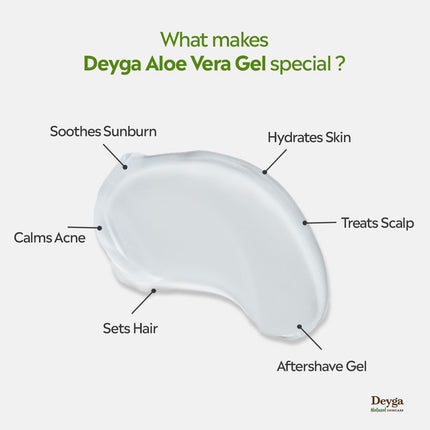 Deyga Aloe Vera Gel For Men & Women (100g)