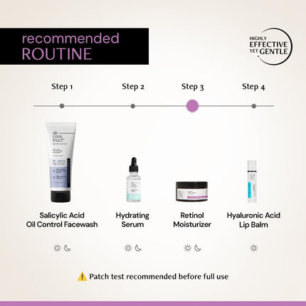 Deconstruct 0.1% Retinol Night Cream with 1% Beta-Glucan Complex-50GM
