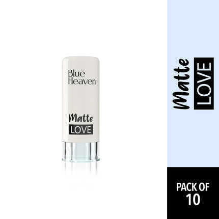 Blue Heaven Matte Love Mini Lipsticks Pack of 10
