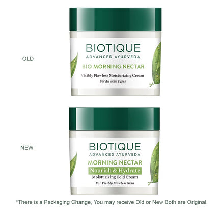 Biotique Morning Nectar Nourish & Hydrate Moisturizing Cold Cream -50g