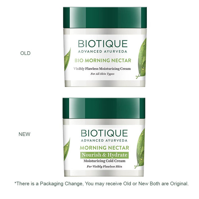 Biotique Morning Nectar Nourish & Hydrate Moisturizing Cold Cream -50g