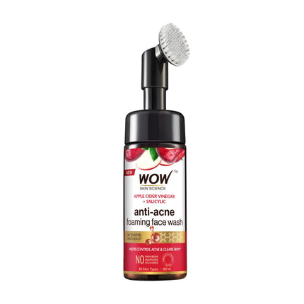 WOW Skin Science Apple Cider Vinegar Foaming Face Wash-150ml