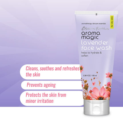 Aroma Magic Lavender Face Wash| Dry Skin-150ml