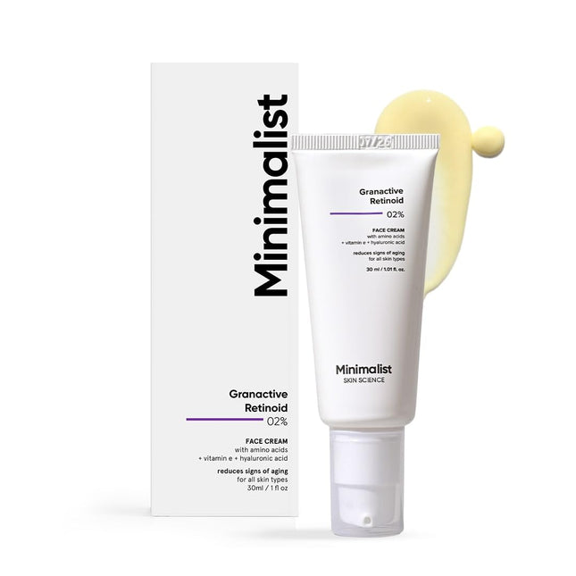 Minimalist 2% Retinoid Anti Ageing Night Cream -30ml