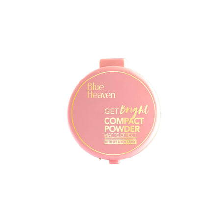 Blue Heaven Get Bright Compact Powder for Women With SPF Sun Protection-16g