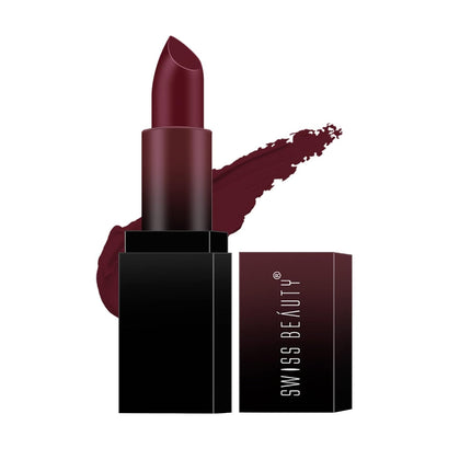 Swiss Beauty Hd Matte Pigmented Smudge Proof Lipstick-3.4g