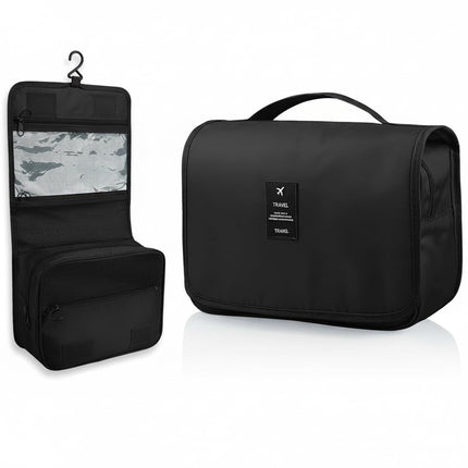 First Beauty Hanging Toiletry Bag for Women & Men Large Waterproof Travel Organizer with Hook