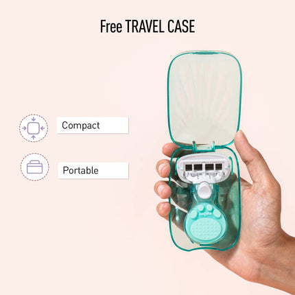 Sirona 5 Blade Mini Travel Razor for Women (Pack of 1)