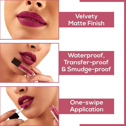 RENEE Stay Forever Matte Liquid Lipstick Combo Pack of 10