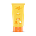 Aqualogica Glow+ Dewy Sunscreen Gel SPF 50 PA++++ with Papaya & Vitamin C | For Dry, Sensitive, Oily & Combination Skin-30g