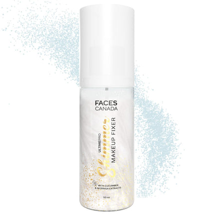 FACES CANADA Ultime Pro Shimmer Makeup Fixer, Setting Spray - 50ml