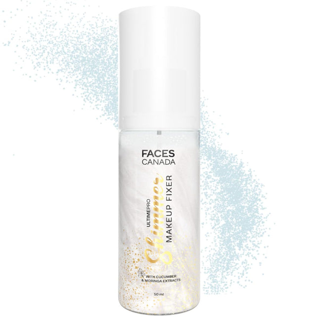 FACES CANADA Ultime Pro Shimmer Makeup Fixer, Setting Spray - 50ml