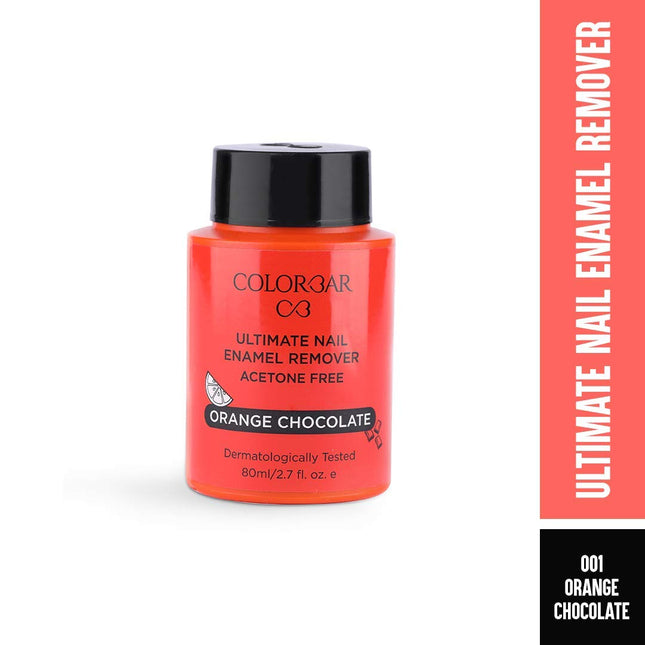 Colorbar Ultimate Nail Enamel Remover Orange Chocolate -80ml