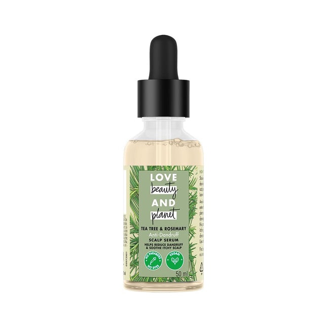 Love Beauty & Planet Anti-Dandruff Scalp Serum With Tea Tree & Rosemary Extracts 50ml