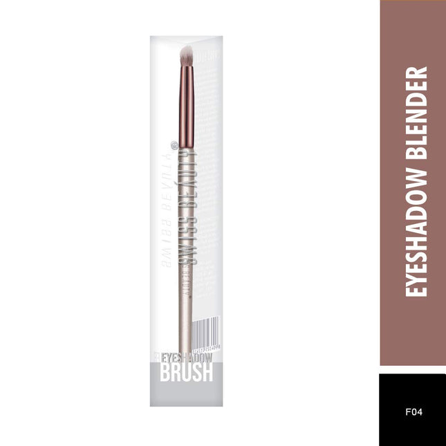 Swiss Beauty Powder Brush Eyeshadow Brush, Silver