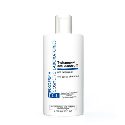 FIXDERMA COSMETIC LABORATORIES T-Shampoo For Dandruff, Scalp Psoriasis, Scalpe Shampoo-200 ml