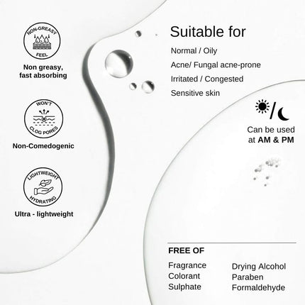 The Formularx Hydra Veil Barrier Care Gel Moisturizer with Ceramide,Hyaluronic-50gm