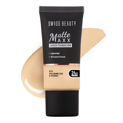 Swiss Beauty Matte Maxx Cover Foundation -30g