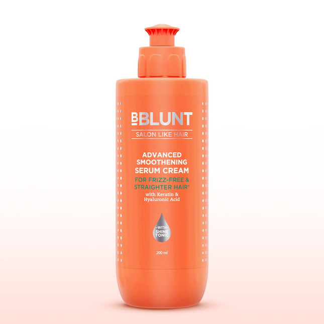 BBlunt Advanced Smoothening Serum Cream with Keratin & Hyaluronic Acid - 200 ml