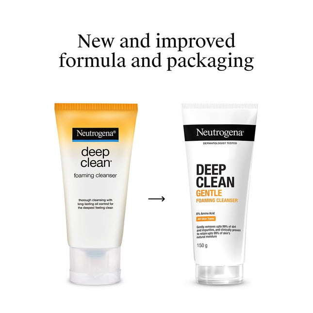 Neutrogena Deep Clean Foaming Cleanser Facewash - 150G