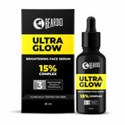 Beardo Ultra Glow Brightening Face Serum  Men  15% Niacinamide, Vitamin C, Glutathione | 30ml