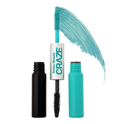 Swiss Beauty Craze It's Extraa Dual Non -Flaky Mascara | With Silicon Brush -10gm