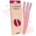 Carmesi Reusable Face Razor for Women Facial Hair- 3 Razors