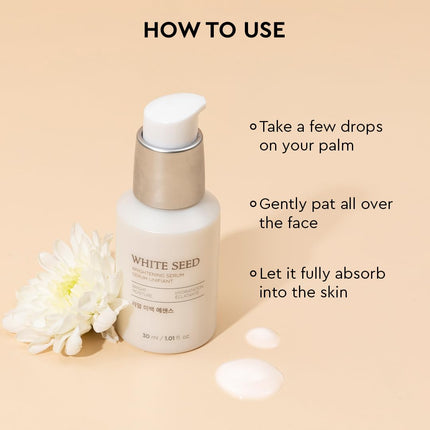 The Face Shop White Seed Brightening Face Serum with Niacinamide & Hyaluronic Acid -30ml