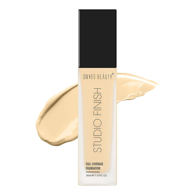 SWISS BEAUTY Studio Finish Full Coverage Foundation-30ml