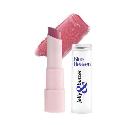 Blue Heaven Jelly & Butter Lip Balm infused with Jojoba Oil, Shea Butter + Vitamin E,- 3g