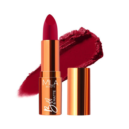 Mila Beauté Bold & Matte Long-Lasting Lipstick-4.2g