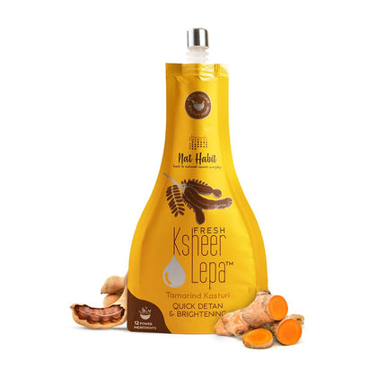Nat Habit Tamarind & Kasturi Haldi Face Pack- 40g
