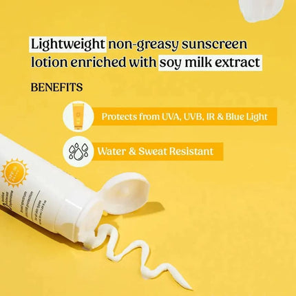 vilvah STORE Vilvah Melt-In-Milk Sunscreen Spf 50 Pa+++ With Soy Milk-60ml