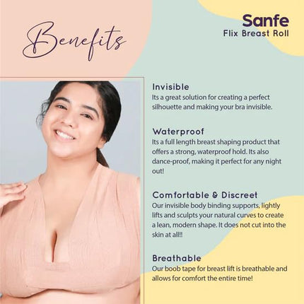 Sanfe Flix Breast Roll -Breast Shaper & Lifter 5-meter