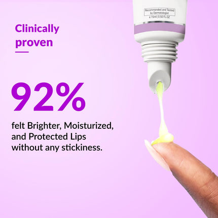 Fixderma Brightening Lip Balm With SPF 50 PA+++ 4% Kojic Acid, 2% Alpha Arbutin | Moisturizes-15ml