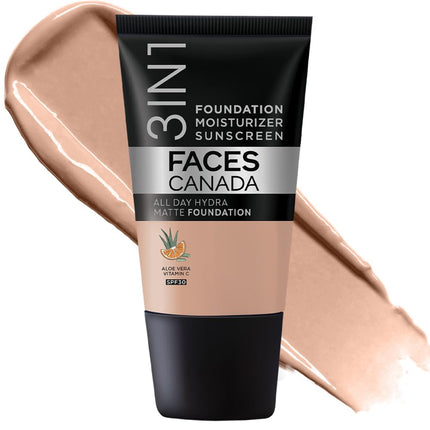 FACESCANADA Cream All Day Hydra Matte Foundation-18 ml