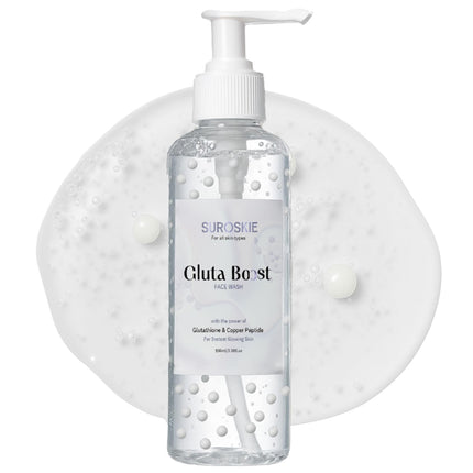 Suroskie Gluta Boost Face Wash Glutathione Beads & Niacinamide -100ml