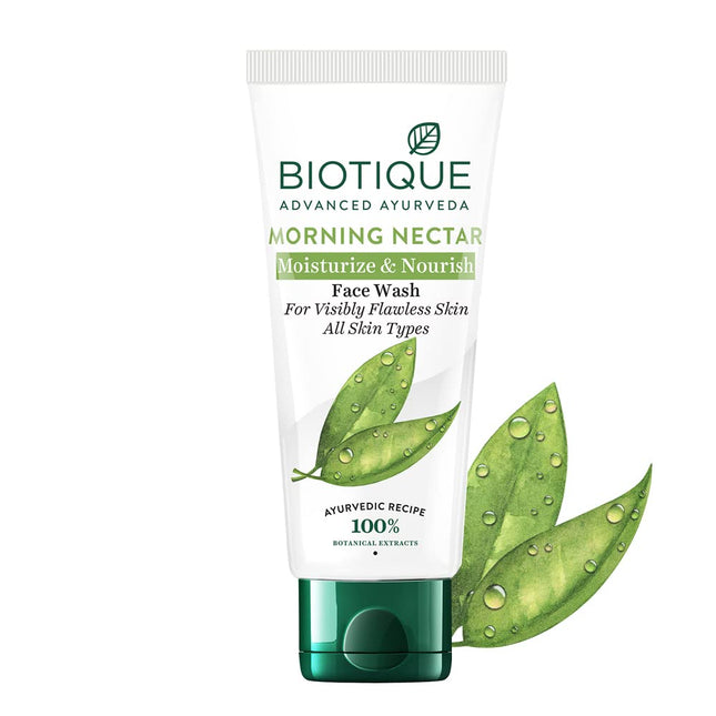 Biotique Morning Nectar Moisturize & Nourish Face Wash All Skin Types-150ml