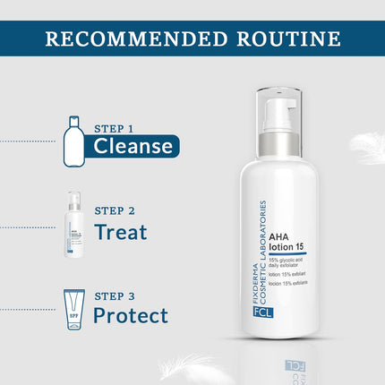 FIXDERMA COSMETIC LABORATORIES 15% Glycolic Acid Aha Lotion For Body And Face -100Ml