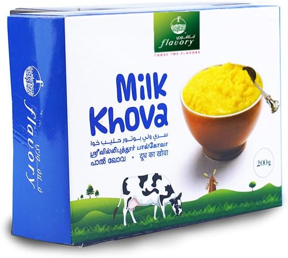 Flavory Authentic Srivilliputhur Milk Khova, Rich & Creamy Indian Sweet, 200g