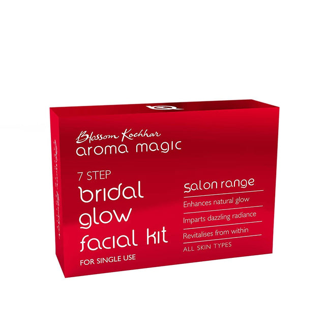 Aroma Magic 7 step Bridal Glow Facial Kit Pack of 1 (20g + 18ml)