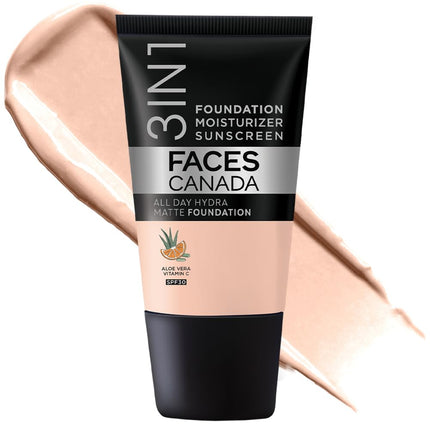 FACESCANADA Cream All Day Hydra Matte Foundation-18 ml