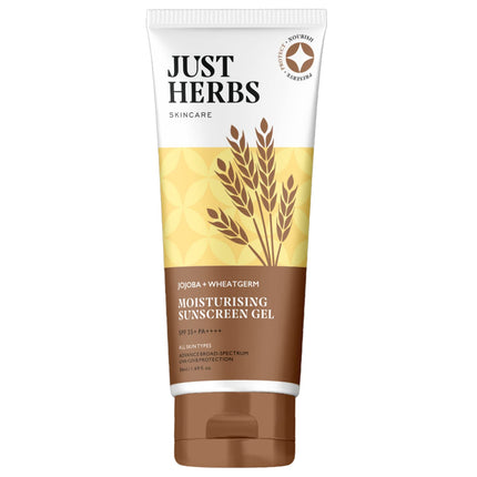 Just Herbs SPF 35+ Nosun Sunscreen Gel with Jojoba & Wheatgerm-50ml