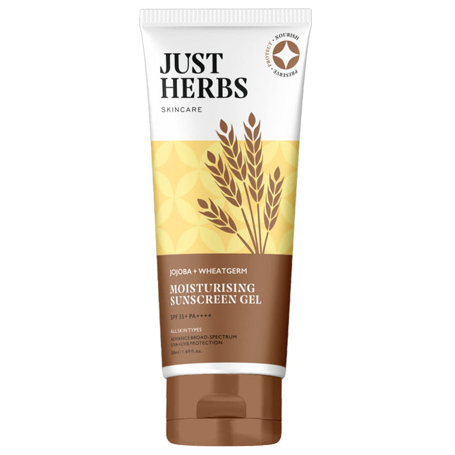 Just Herbs SPF 35+ Nosun Sunscreen Gel with Jojoba & Wheatgerm-50ml